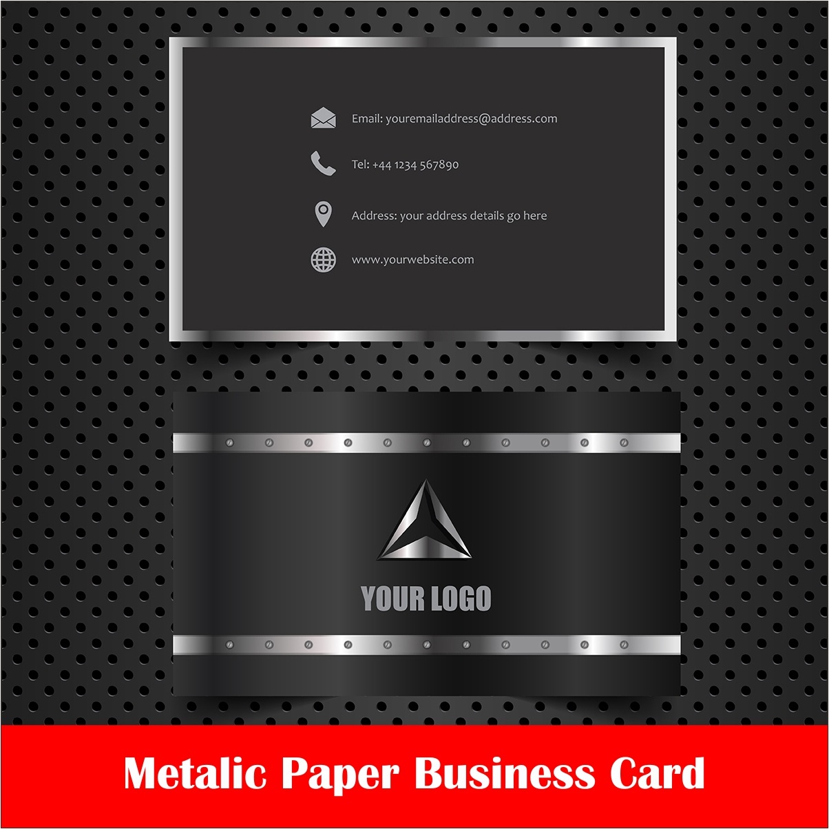 Kapricorn Prints offers premium metallic paper business card printing, delivering stylish, high-quality cards that leave a lasting impression.