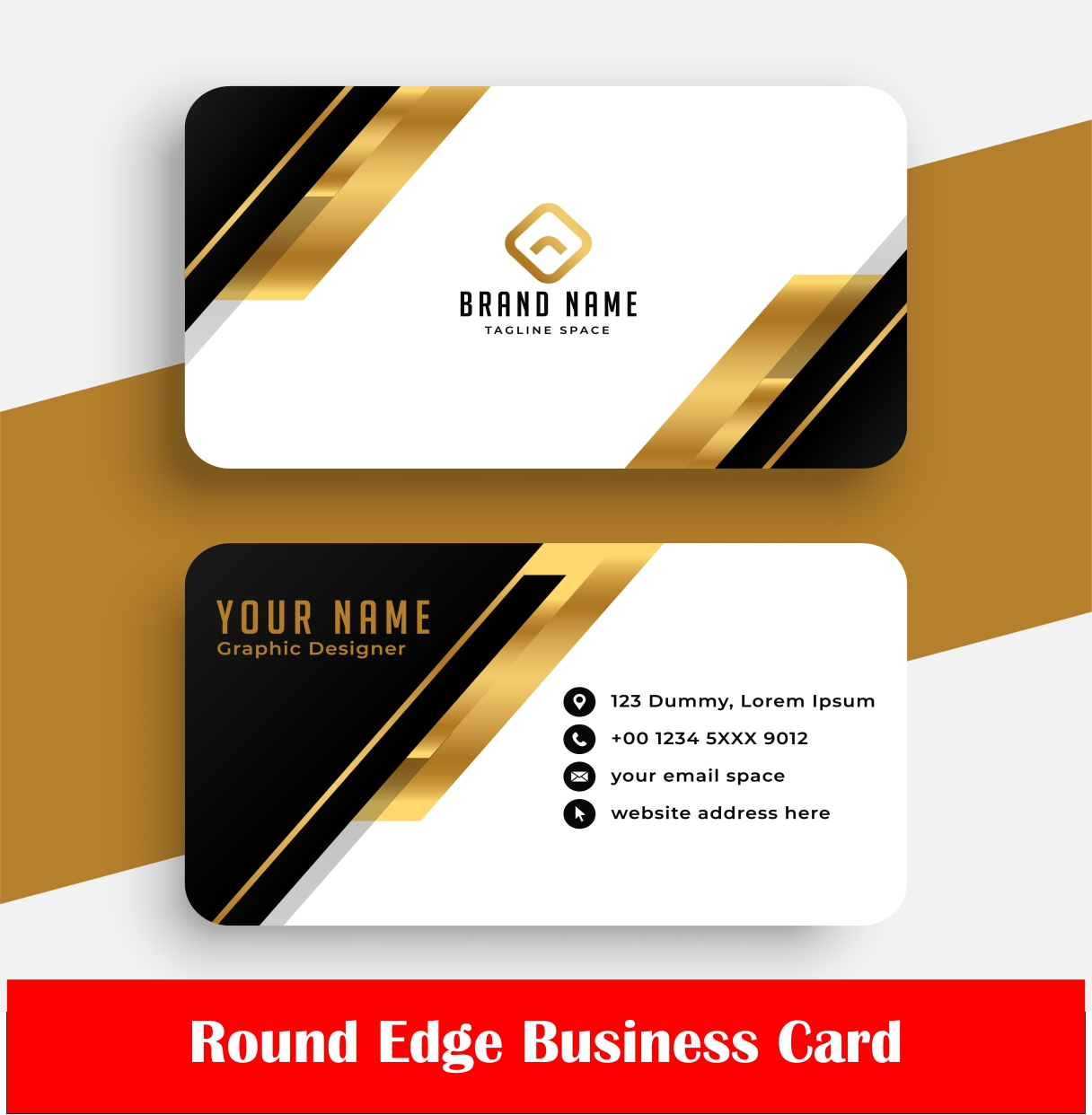 Kapricorn Prints provides premium round edge business card printing, delivering stylish and professional cards that leave a lasting impression.
