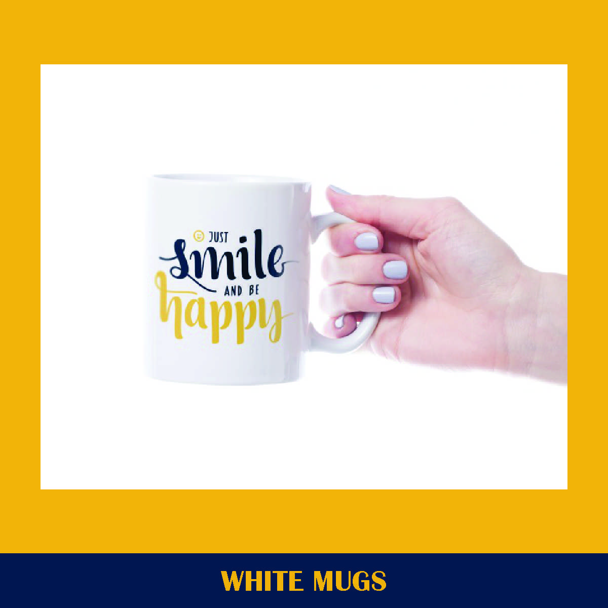 White Mugs