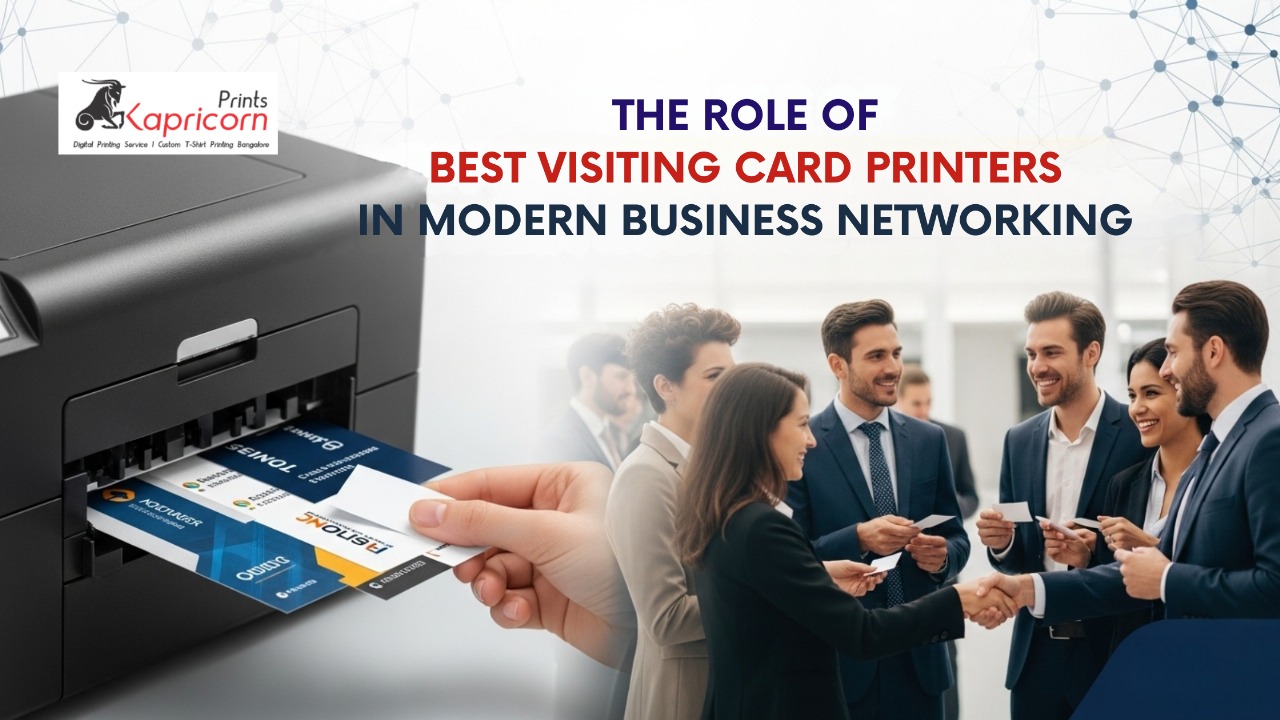 Read more about the article The Role of the Best Visiting Card Printers in Modern Business Networking