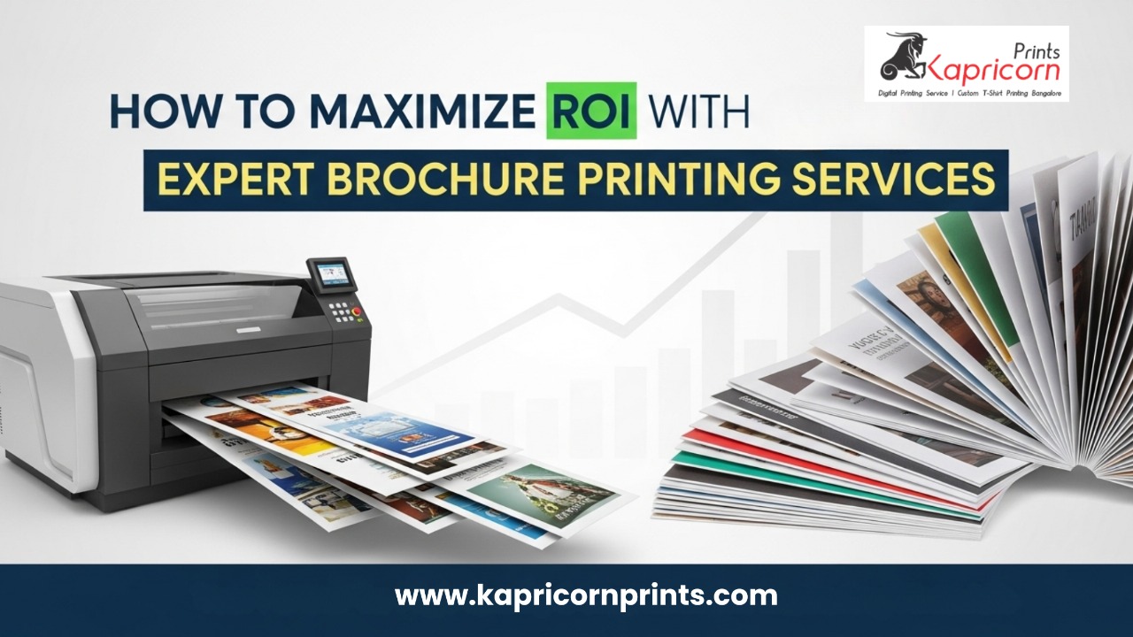 Read more about the article How to Maximize ROI with Expert Brochure Printing Services?