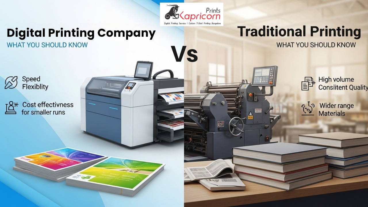 Read more about the article Digital Printing Company vs Traditional Printing: What You Should Know