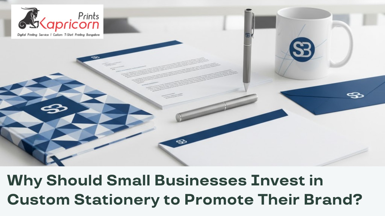 Read more about the article Why Should Small Businesses Invest in Custom Stationery to Promote Their Brand?