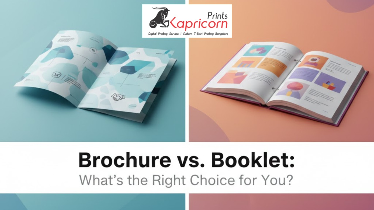 Read more about the article Brochure vs. Booklet: What’s the Right Choice for You?