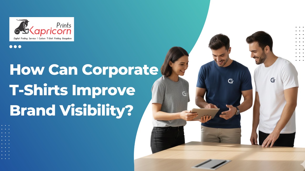 Read more about the article How Can Corporate T-Shirts Improve Brand Visibility?