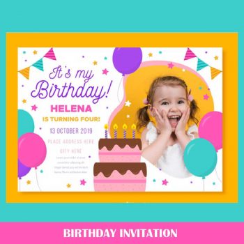 BIRTHDAY INVITATION